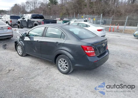 2017 Chevrolet Sonic Lt Auto из США, поврежденный, VIN 1G1JD5SH3H4138735